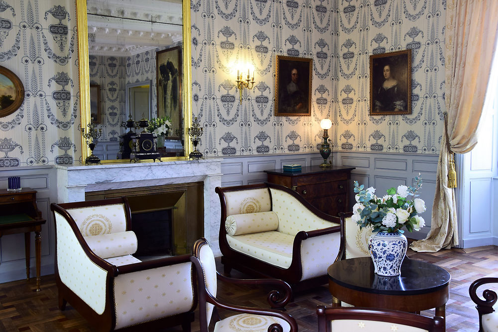 L'intérieur du château des jardins de Marqueyssac