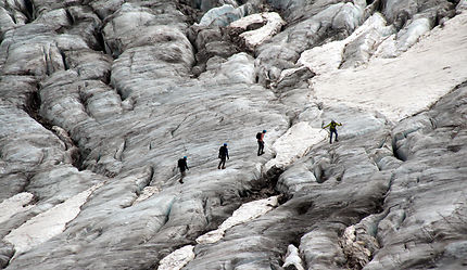 Rando glacier blanc, parc national des Écrins