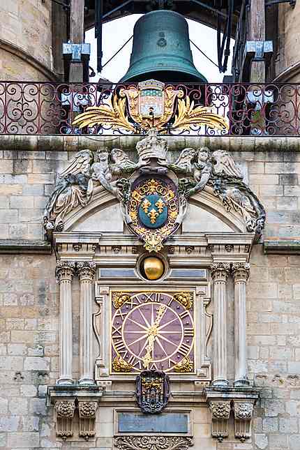 Bordeaux - Horloge et cloche de la Porte St-Eloi