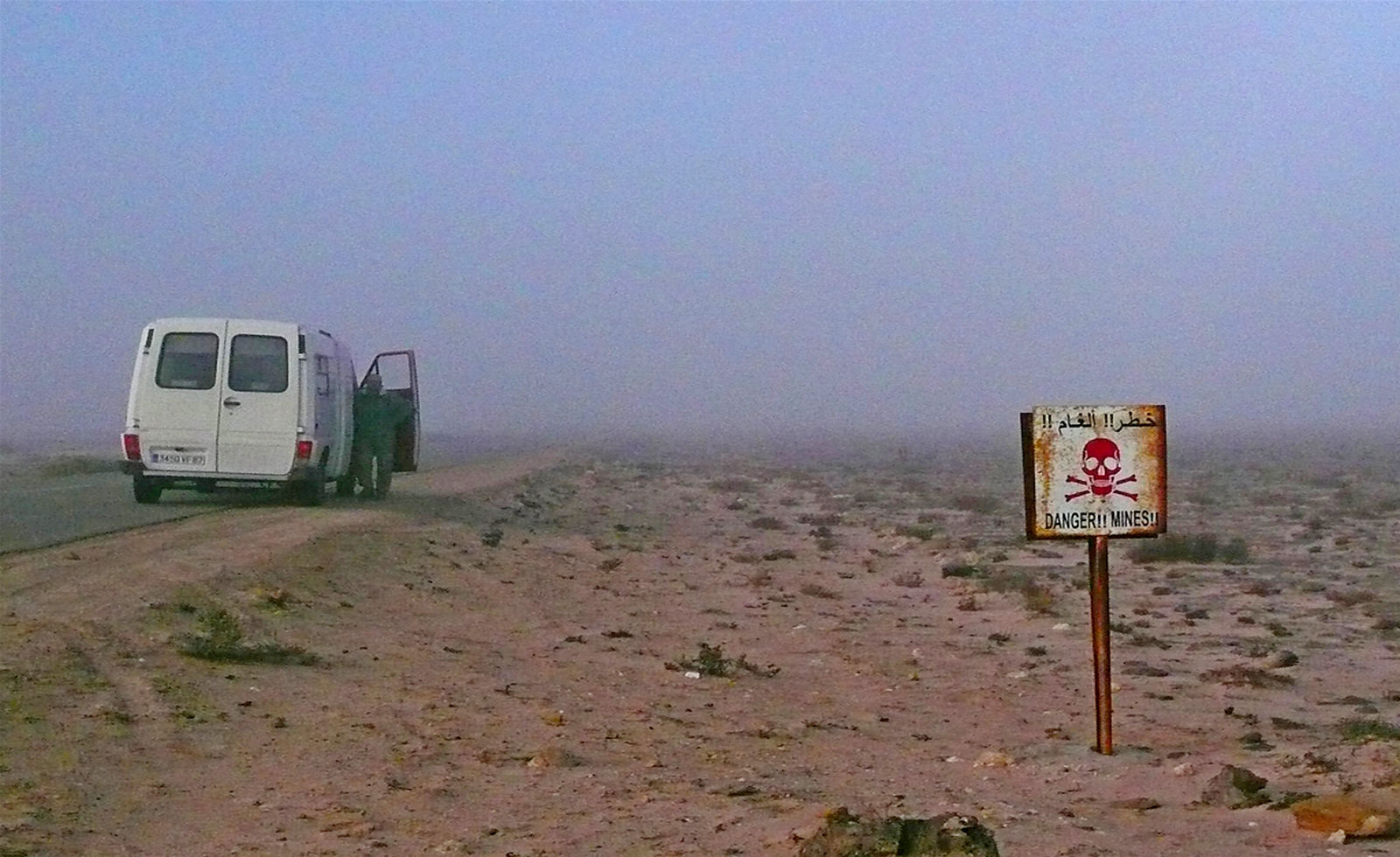 Et en plus le brouillard tombe au Maroc