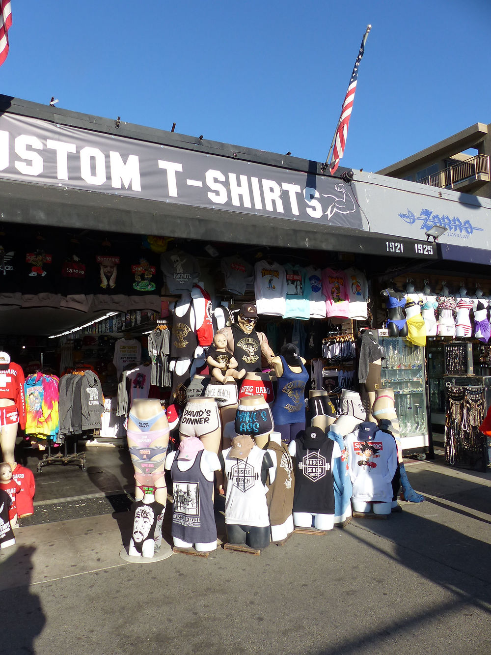 Boutiques Souvenirs à Venice Beach