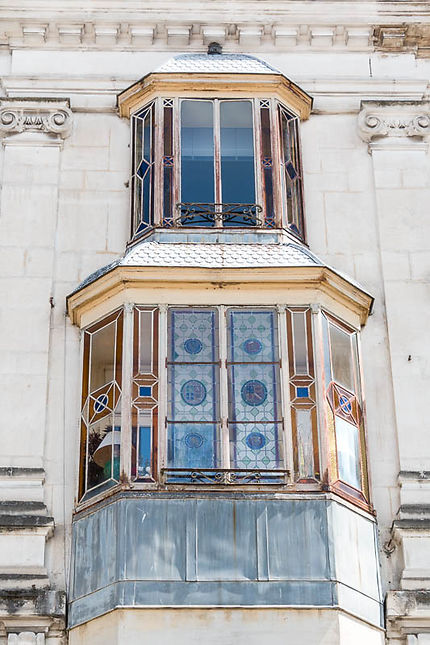 Bourg-en-Bresse, belle fenêtre en arc