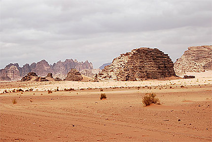 Paysage féerique du Wadi Rum