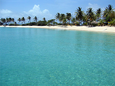 Plage de Mayreau Plage de Mayreau
