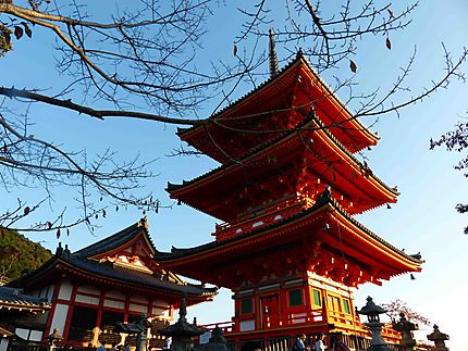 Temple Kiyomisu-dera - Pagode