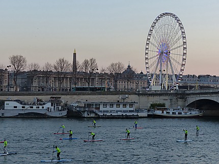 La Seine et la Place de la Concorde
