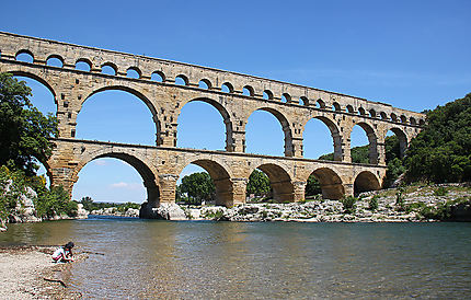 Autour du Pont du Gard