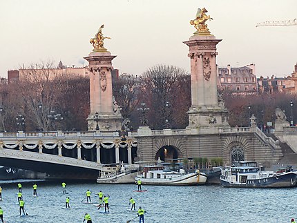 Pont Alexandre III vu de la Seine