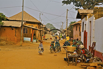 Une rue de Ouidah