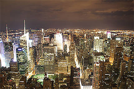 Manhattan in the dark