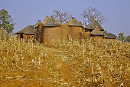 L'entrée d'un village "Tata Somba"