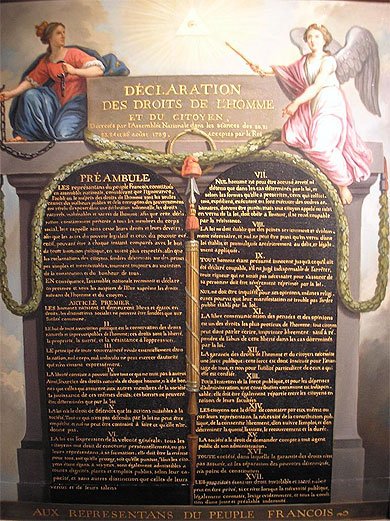 Déclaration des Droits de l'Homme et du Citoyen Déclaration des Droits de l'Homme et du Citoyen