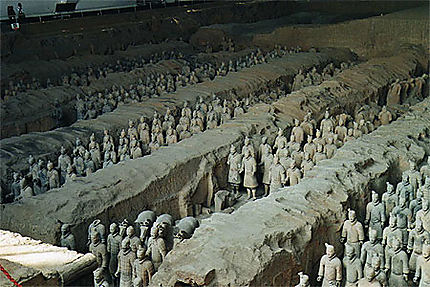 statues de xian