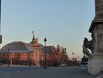 Le Grand Palais au petit matin 