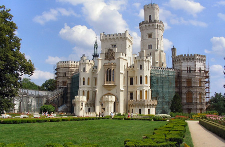 Le château de Hluboka Le château de Hluboka
