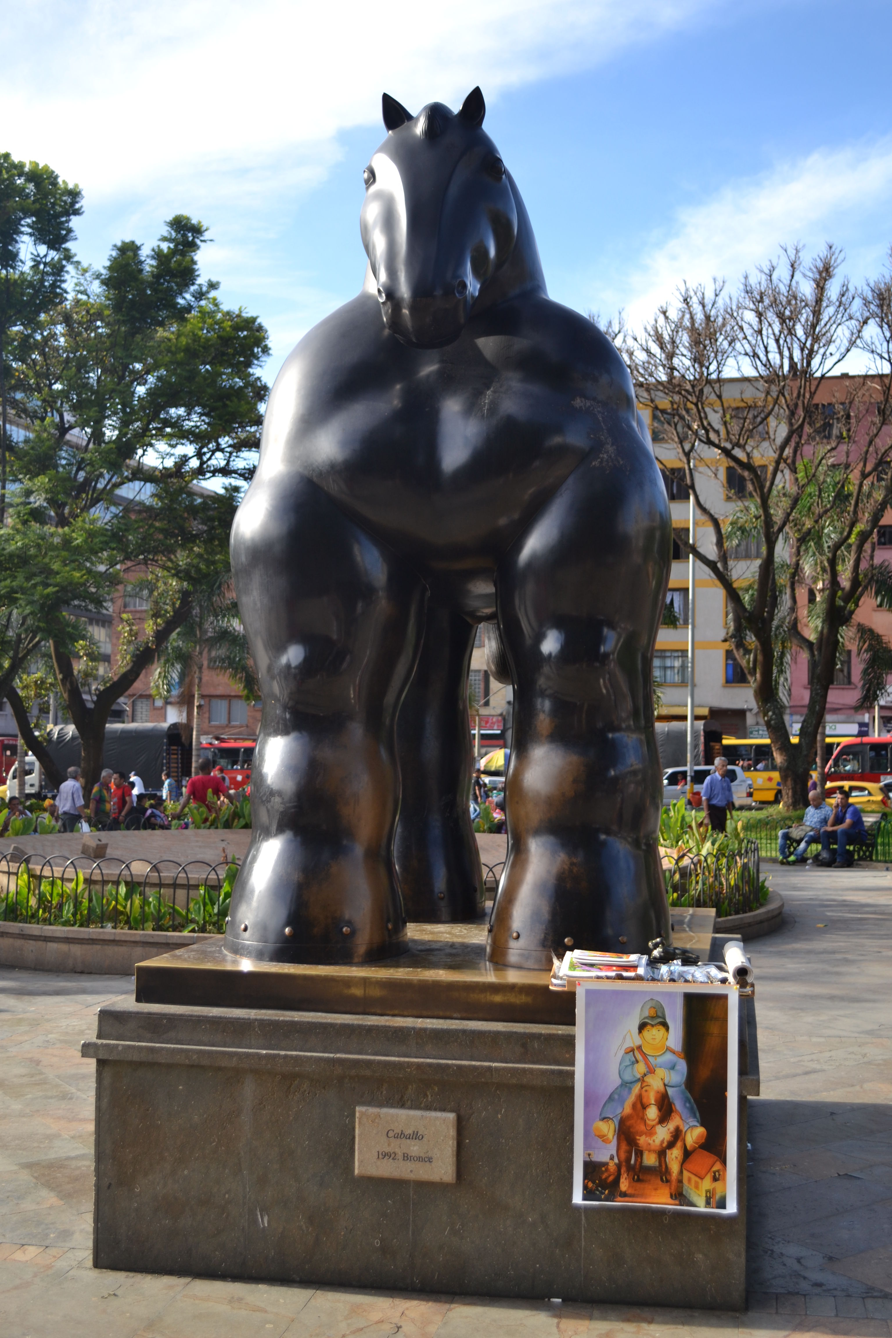 Place Botero à Medellin