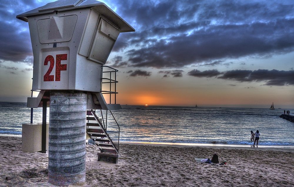 Plage de Waikiki