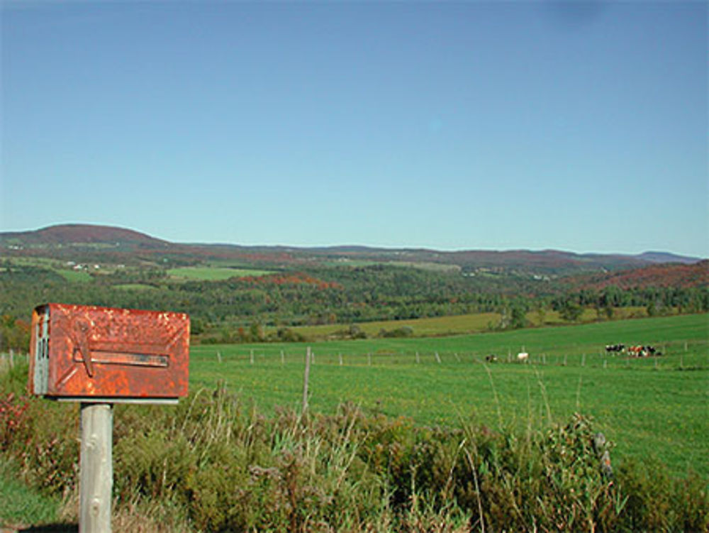 Grands espaces au Québec du Sud