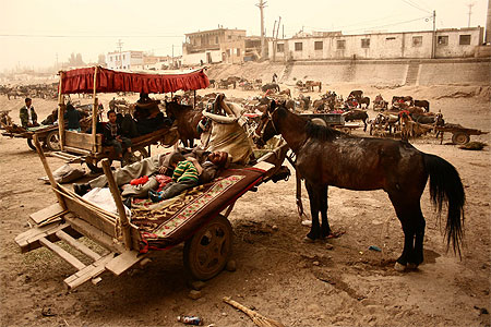 Kuqa's market Kuqa's market