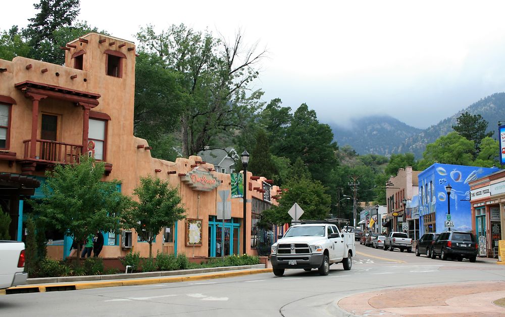 Manitou Springs downtown