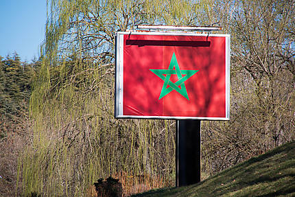Le drapeau marocain