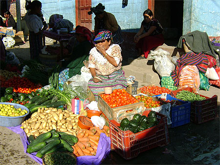 Le marché de Nebaj Le marché de Nebaj