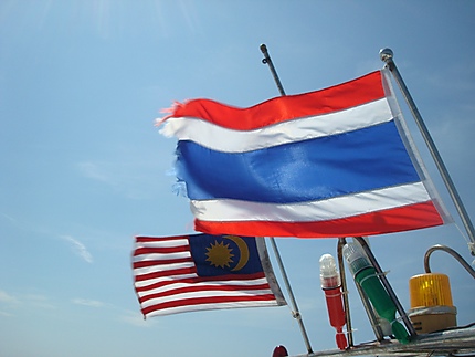 Malaisie et Thaïlande Flags