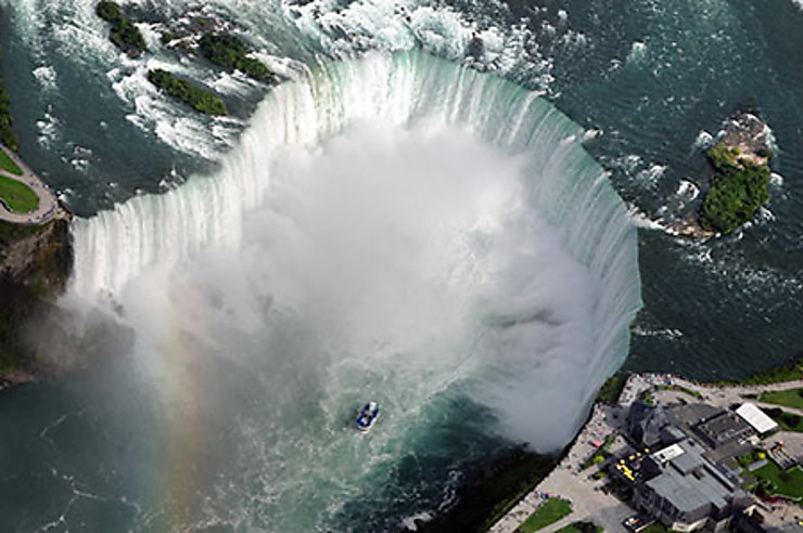 Les chutes du Niagara, le tonnerre des eaux