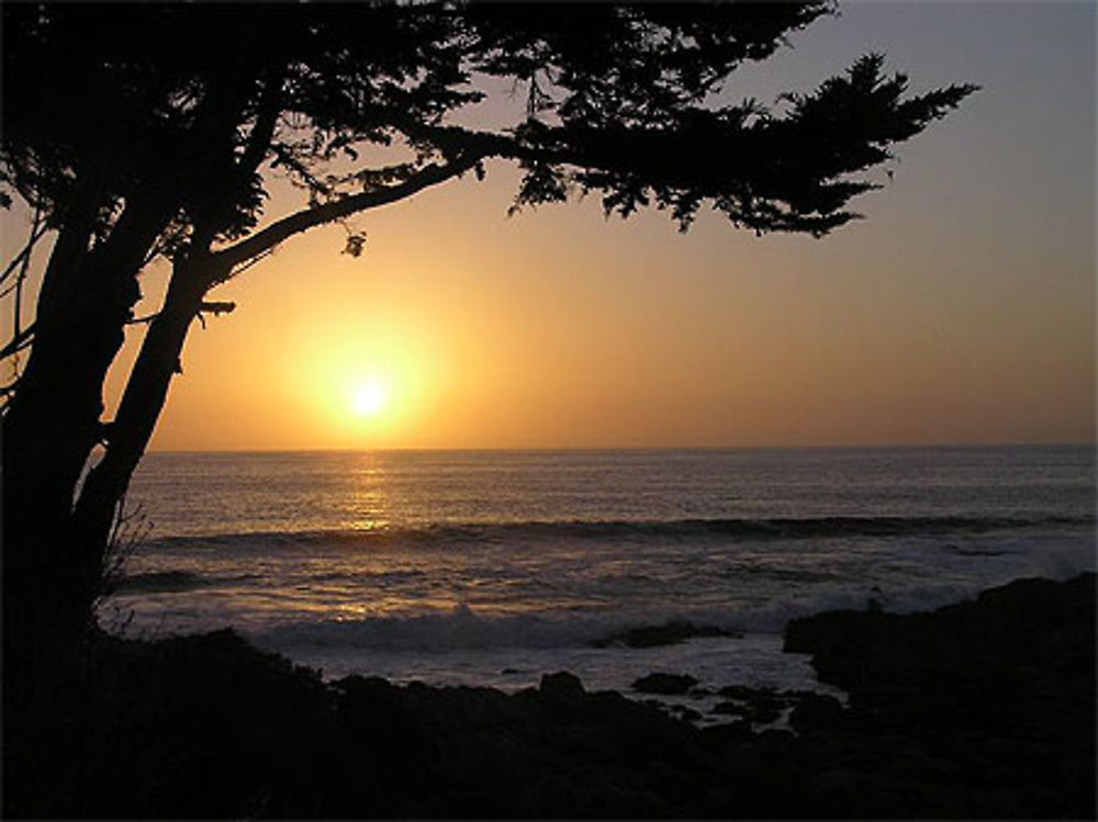 Coucher de Soleil à Isla Negra