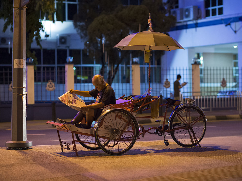 Le tuk tuk de Penang