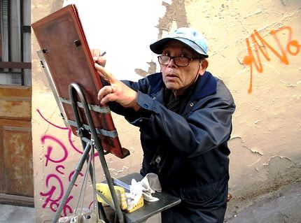  Kojiro Akagi, célèbre artiste Japonais de Paris 