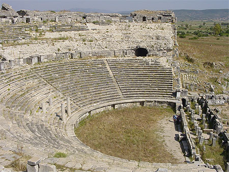 Le théâtre de Milet Le théâtre de Milet
