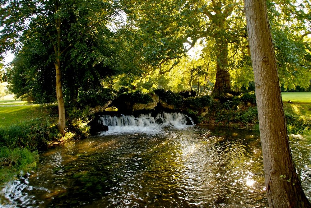 Cascade monumentale du 18ème 