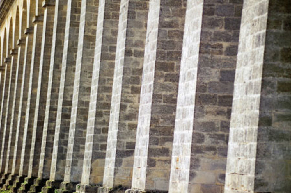 Détail du pont sur la Dordogne