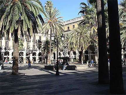 Plaça Reial Barcelone