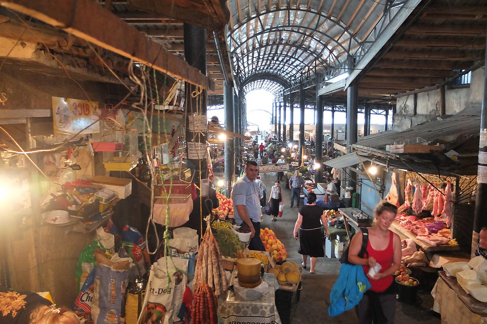 Marché de Telavi animé