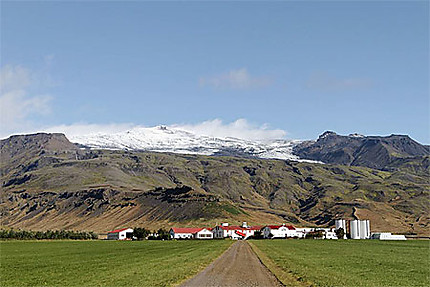 Au pied de L'Eyjafjalljökull