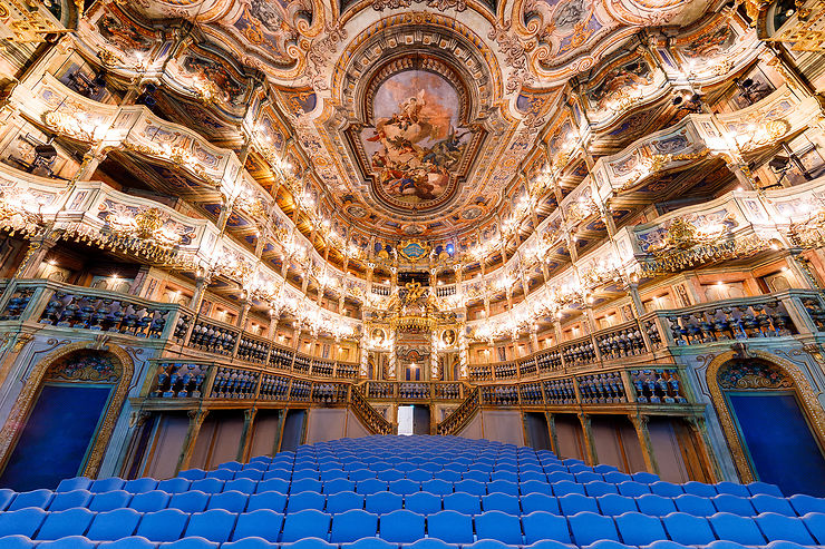 Opéra margrave de Bayreuth (Bavière)