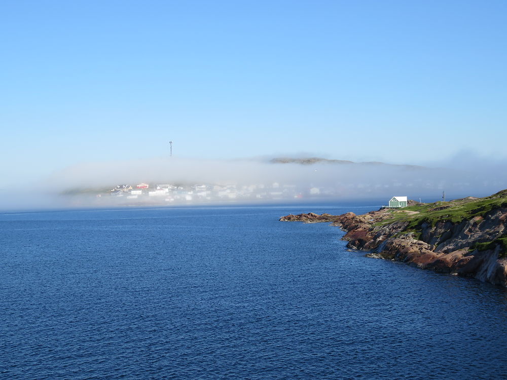 Harrington harbour au petit matin