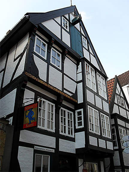 Belle façade dans le Schnoorviertel