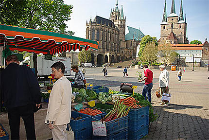 Le marché sur la Domplatz