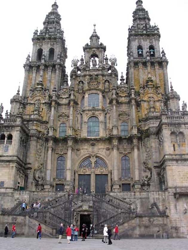 Fachada das Praterías (Catedral de Santiago de Compostela) - Wikimedia