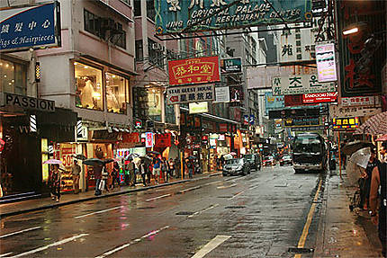 Dans les rues de Hong-Kong