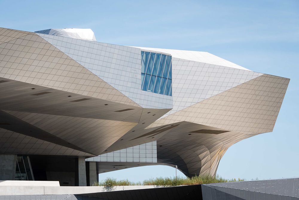 Le Nuage du Musée des Confluences à Lyon