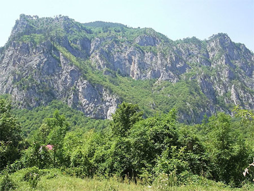 Paysage autour du monastère