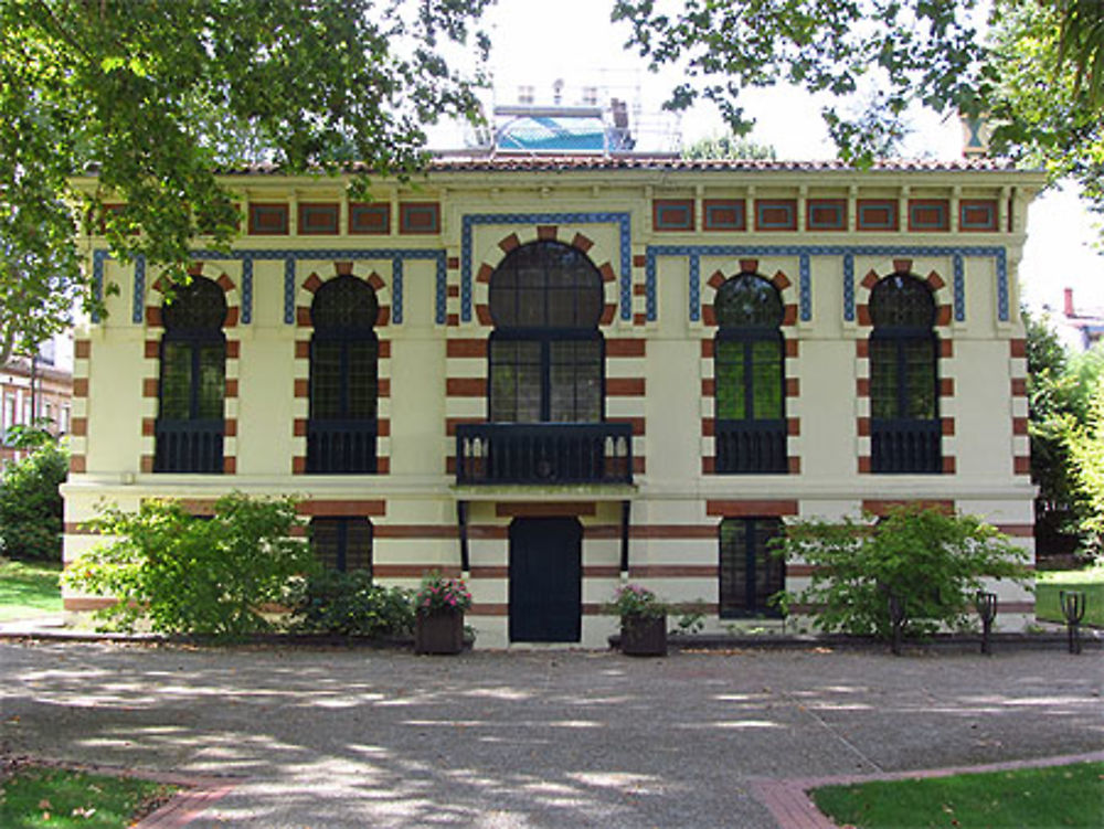 Extérieurs du musée Georges Labit à Toulouse