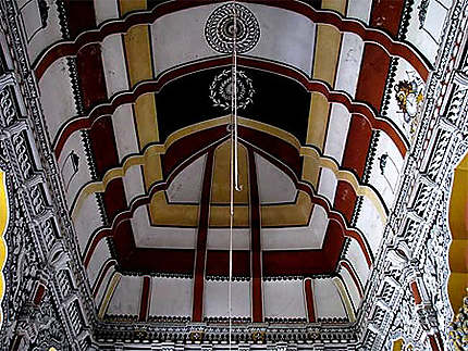 Le Plafond au Palais de Thanjavur
