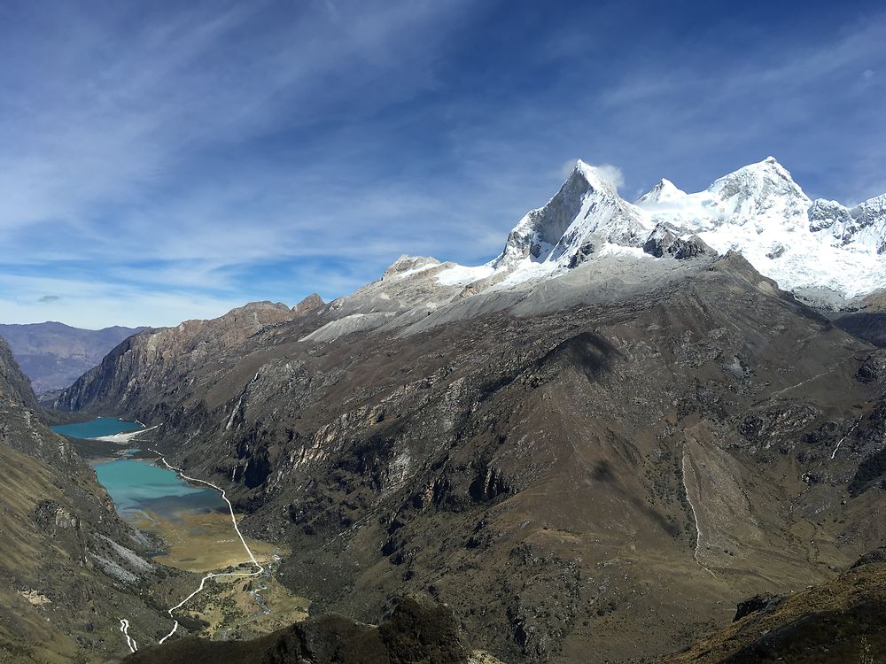 Route à Huascarán, Pérou