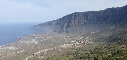 Panorama depuis le Mirador de la montana Colorada