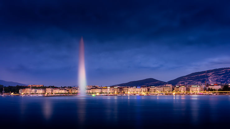 Jet d'eau de Genève - @Krystian_photographie